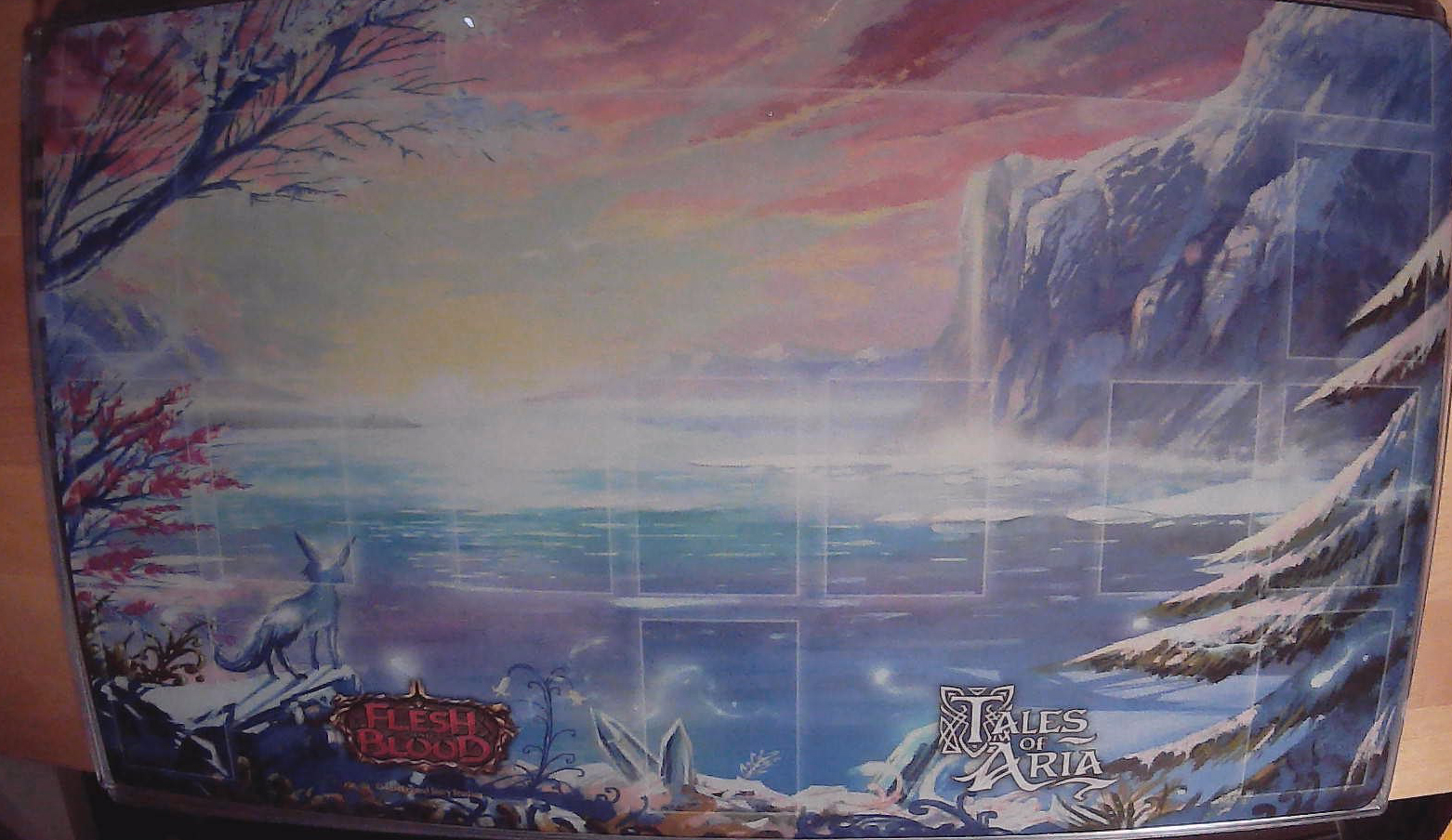 Channel Lake Frigid – Alternate Art Playmat – FAB Mats Repository